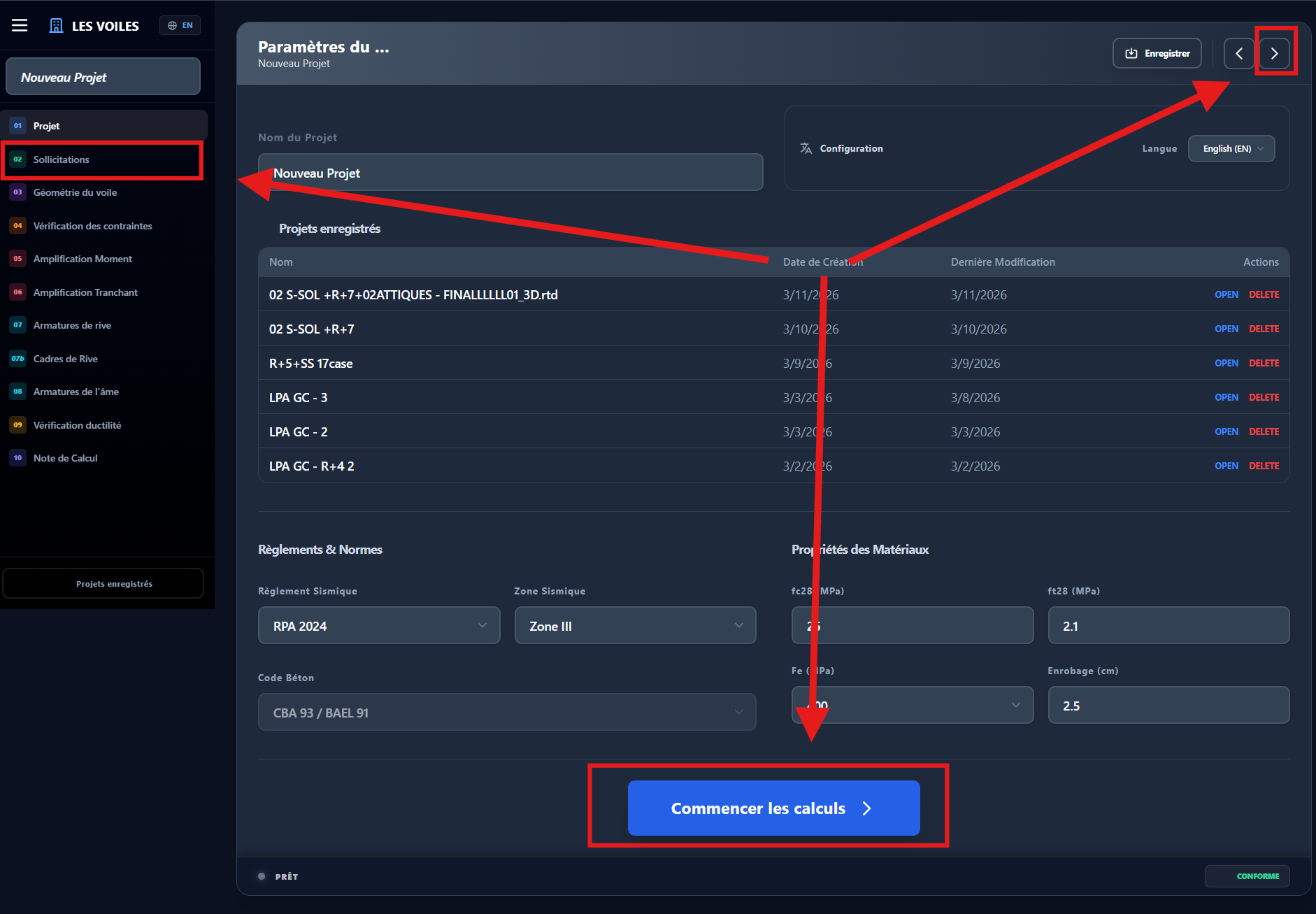 Web App Settings Detail